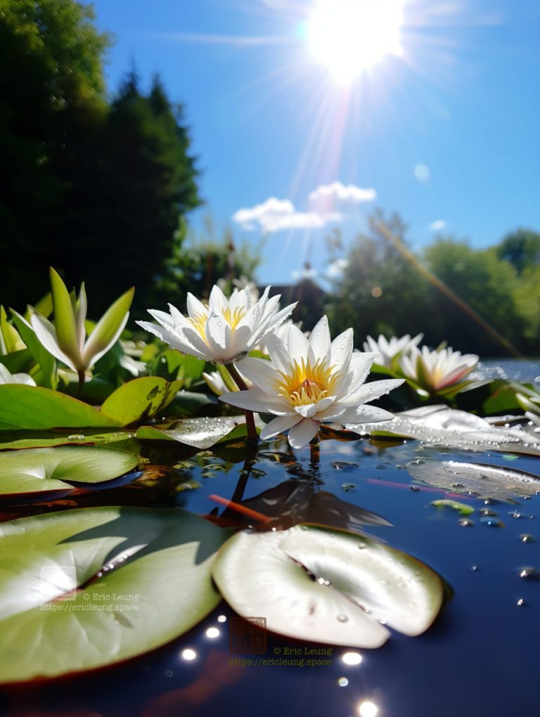 Read more about the article 七月睡蓮(water lily)—開悟與重生